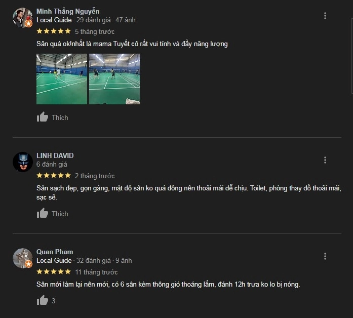 Đánh giá chi tiết sân cầu lông Đào Duy Anh tại quận Phú Nhuận | ShopVNB