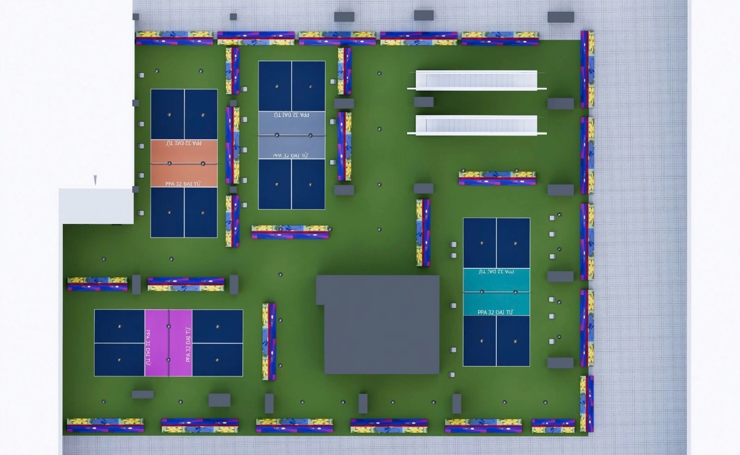 Review sân Pickleball 32 Đại Từ chất lượng tại quận Hoàng Mai, Hà Nội | ShopVNB