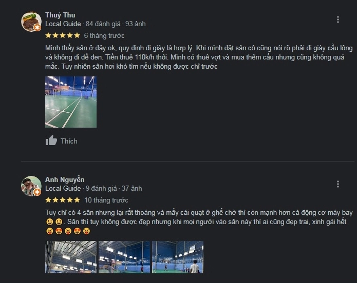 Trải nghiệm sân cầu lông Thanh Duy tại Bình Thạnh | ShopVNB