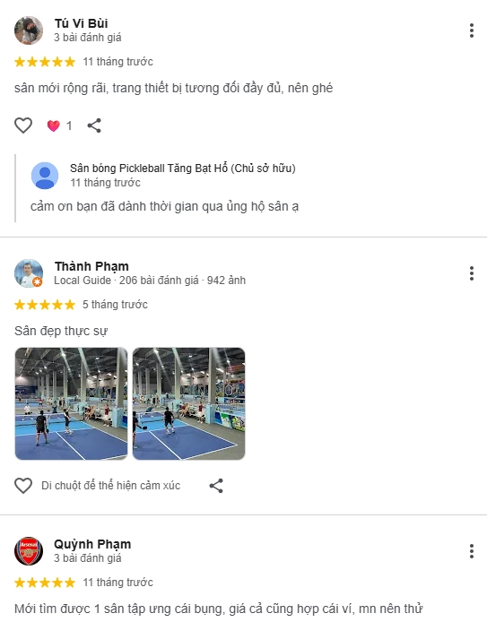 Khám phá sân Pickleball Số 1 Tăng Bạt Hổ uy tín và chất lượng tại quận Hai Bà Trưng, Hà Nội | ShopVNB