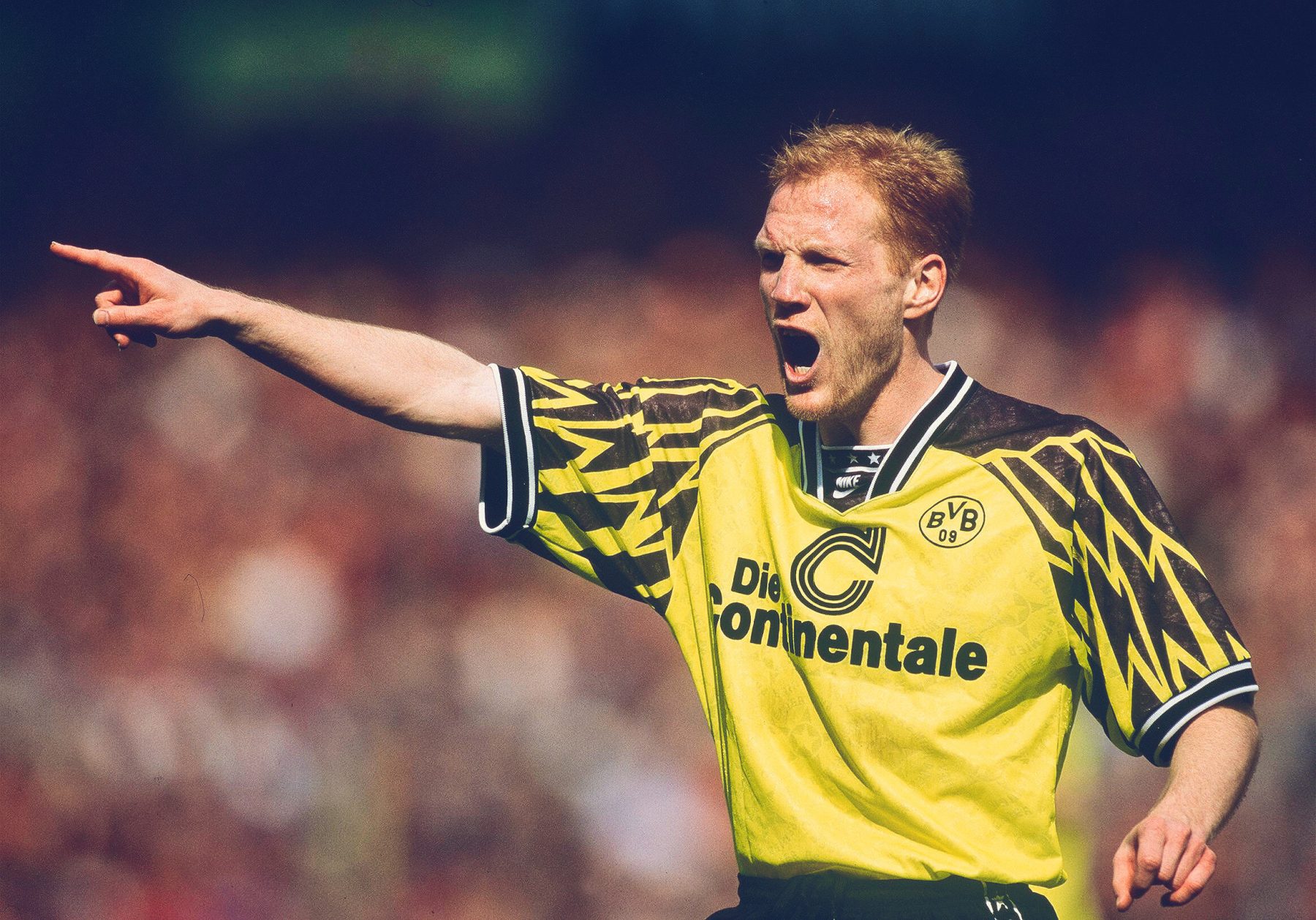 Where do the powerful talents of Matthias Sammer rank in German football?