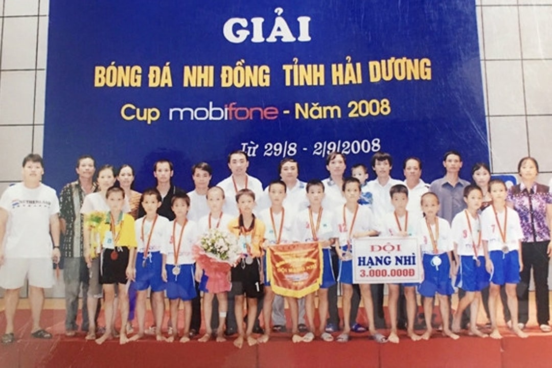 Nguyễn Hoàng Đức thời đội trẻ Hải Dương