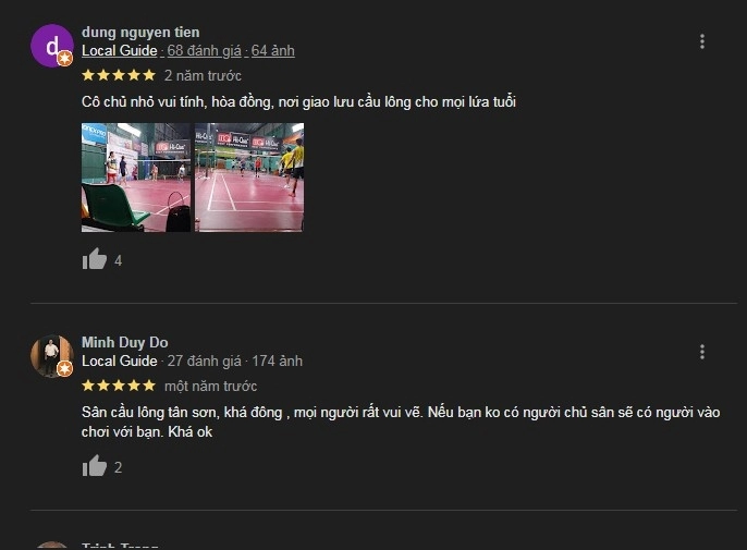 Sân cầu lông Tân Sơn, sân đánh cầu lông yêu thích tại Tân Bình | ShopVNB